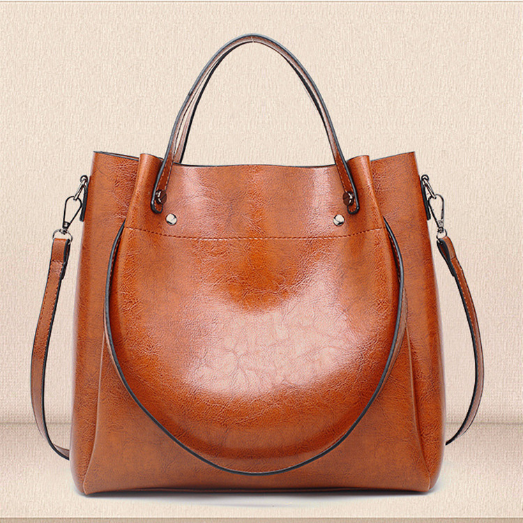 Bolso bandolera de gran capacidad para ir al trabajo, para piel grasa, nuevo bolso de hombro único de moda europea y americana para mujer