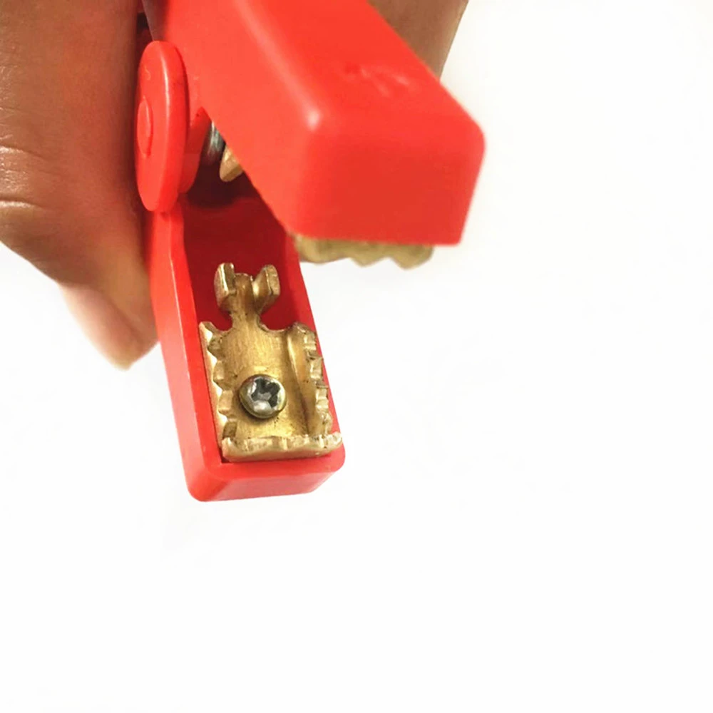Dropshipping heavy-duty battery? No, actually: 'One-piece drop shipping' battery high current thick pure copper clamp car emergency jump start cable crocodile clip