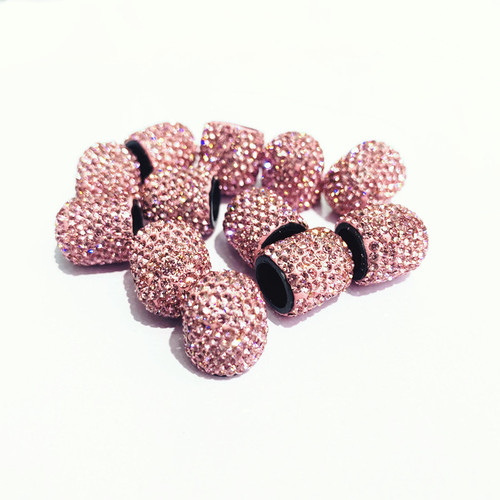 Cross-border new diamond-encrusted valve core tire caps creative valve caps automotive supplies tire decoration car accessories wholesale