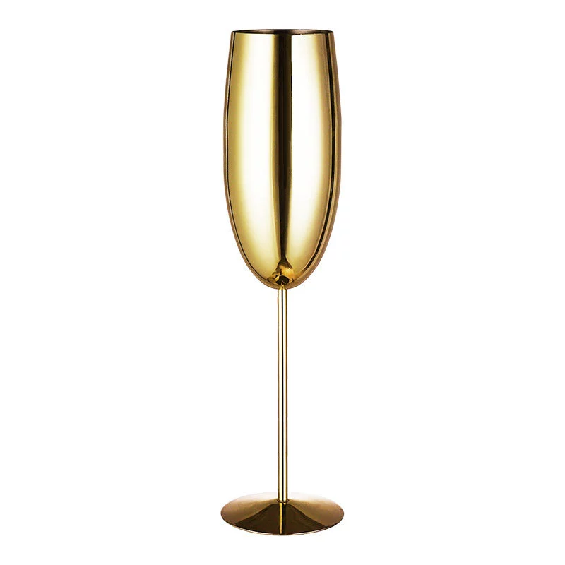Росстрое шампанское стекло, креативный коктейль ретро сом wineglass из нержавеющей стали