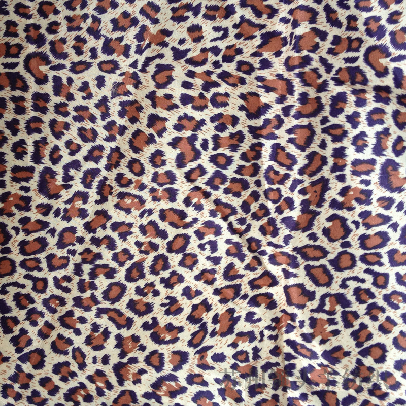 厂家供应纺织厂印花色丁布 涤纶布料 服装家纺里料批发