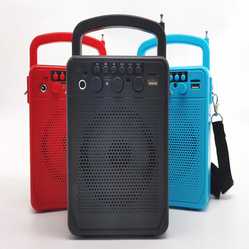 유 타임즈 D009 스퀘어 댄스 휴대용 블루투스 스피커 야외 서브 우퍼 대용량 플레이어 앰프 도매