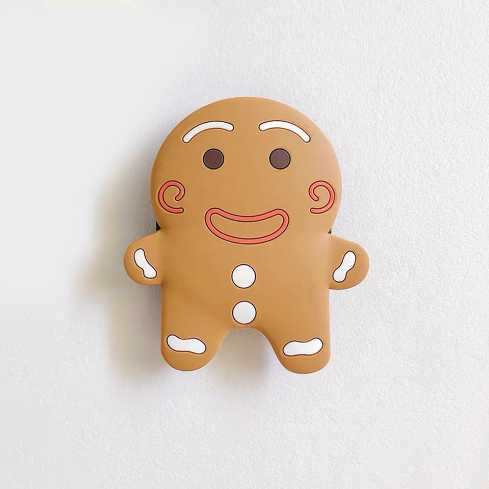 Dibujos animados lindo creativo de silicona teléfono móvil airbag soporte perezoso anillo de silicona retráctil hebilla logo al por mayor