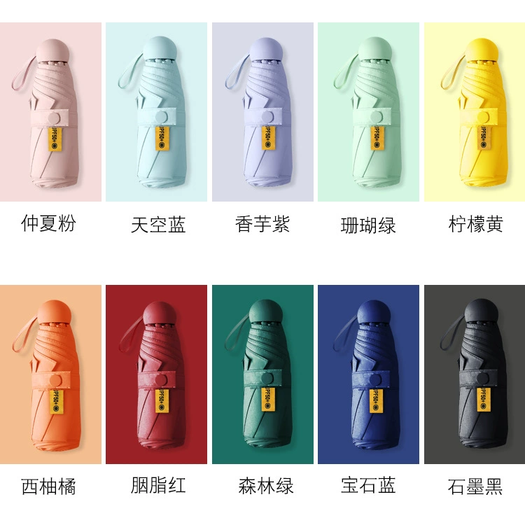 Capsule, umbrella solar-powered, sun protection, UF-protection, Birthday gift