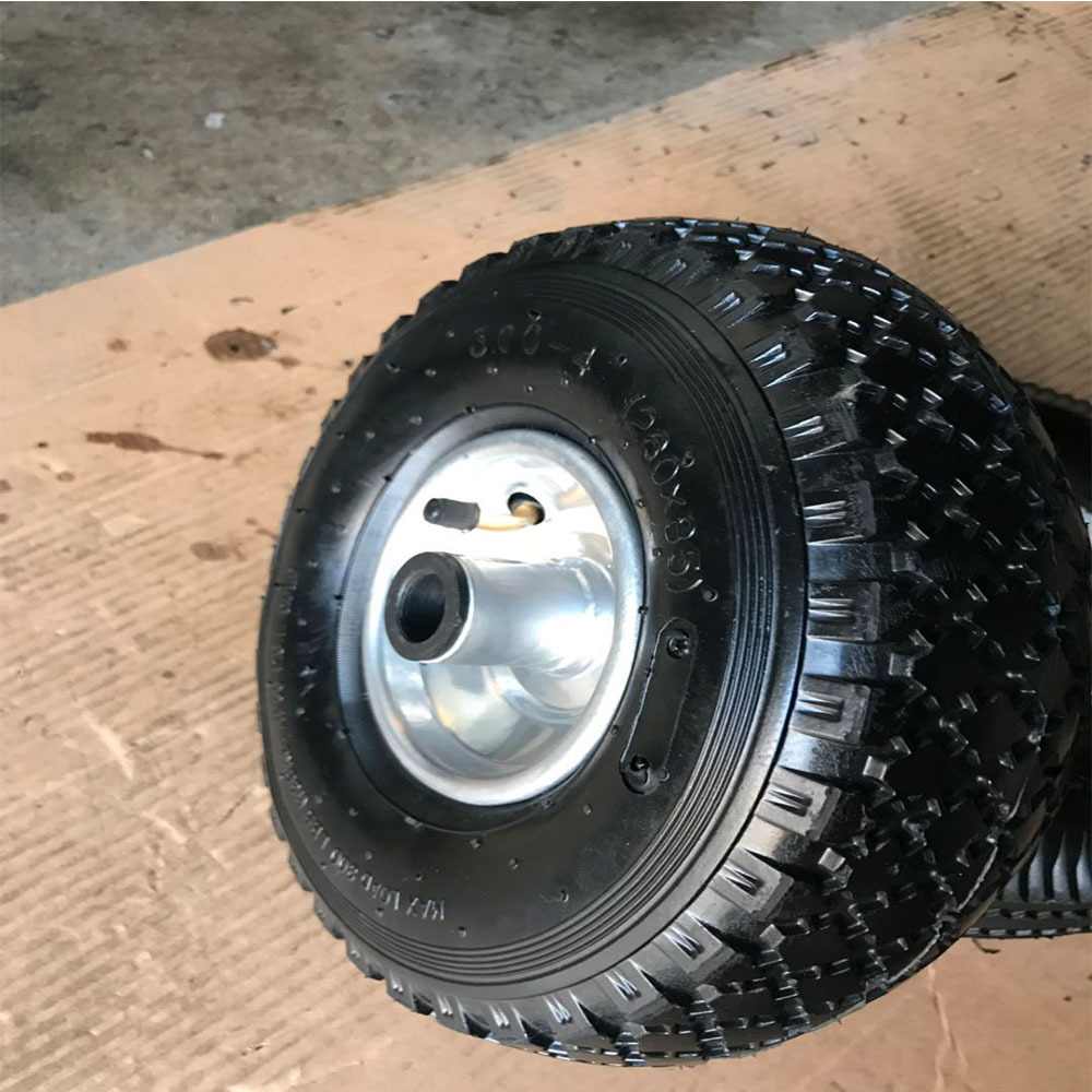 厂家生产 工具车 割草机 无内胎 10寸 10x350-4 货仓车轮子