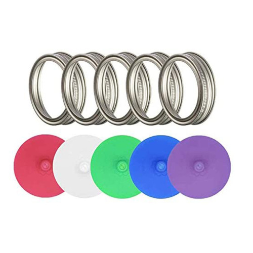 Mason Jar Silicone Fermentation Lid for Mason Jar 70 Pickle Jar Sealing Lid 86mm Wide Mouth Mason Jar Silicone Cover