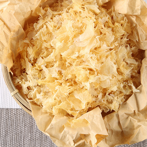 Wan Chuan Xian Gutian Specialty Tremella Fungus Shreds, Dried Edible Fungus, Snow Fungus Tremella Dessert Ingredients
