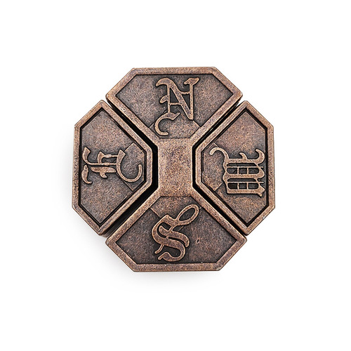 Luban Lock Brain-Teasing Magic Puzzle Adult Solving Puzzle High IQ Children Nine-Link Brain Teaser Intelligence Toy Magic Lock Needle