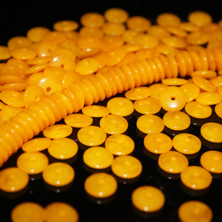 Cera de abejas imitación espaciador Xingyue Bodhi cuentas Junta accesorios de joyería Xingyue pulsera Rosario pulsera al por mayor
