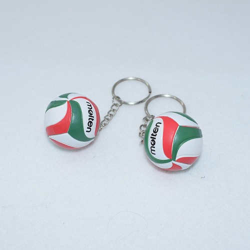 MIKASA mini volleyball keychain 3.8CM ball keychain pendant PVC pendant competition prize business gift