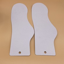 27cm袜卡批发不规则船袜硬纸卡创意灰板纸丝袜纸卡袜子定型袜卡