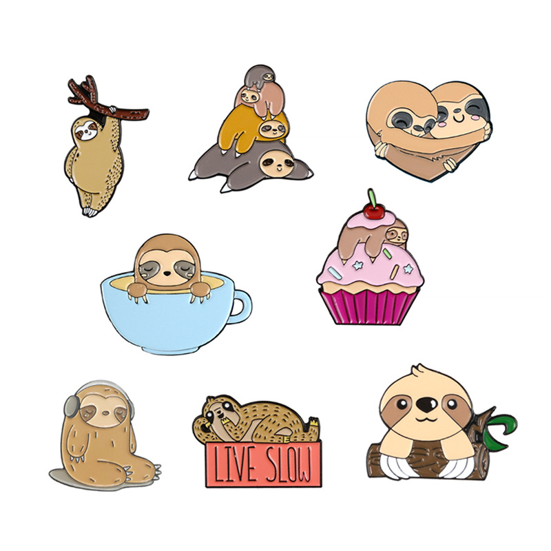 Cartoon Blind Date Love Tree Lazy Alas Action Lie Luo Han Molding…