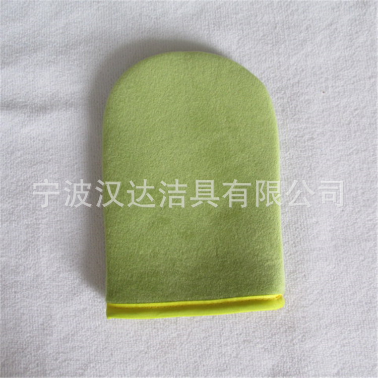 Guantes sin dedos verdes