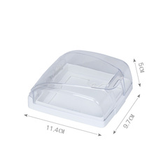 Manufacturer supplies type 86 waterproof switch cover wall switch transparent splash-proof box bathroom socket panel waterproof box