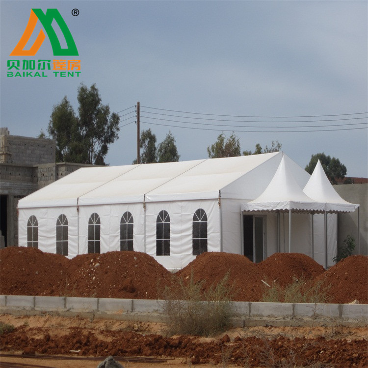 大型户外帐篷 铝合金框架帐蓬 会展展销15米20米跨度德国大棚