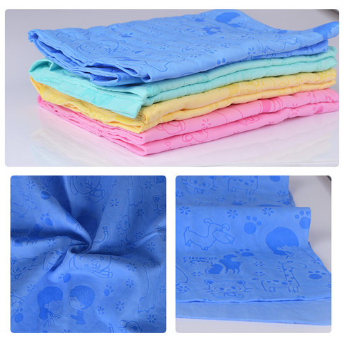 New pet towel, dog and cat bathing deerskin towel, large bucket, pet absorbent towel, cross-border wholesale