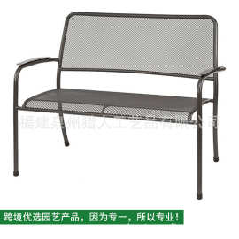 户外家具花园现代简约铁艺公园长椅休闲家具双人椅室外沙发椅