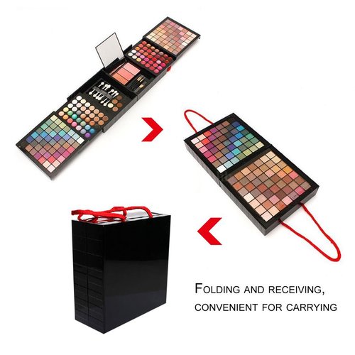 177-color eye shadow, blush, lip gloss, multi-color functional makeup palette combination set, facial modification cross-border