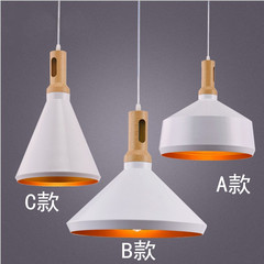 創意餐廳客廳吊燈金色飯桌臥室床頭過道陽台北歐簡約鋁材吊燈