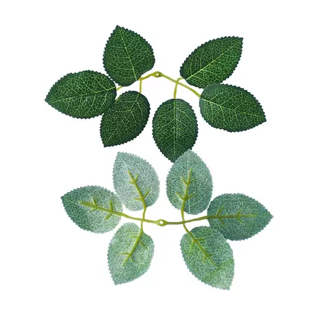 6 leaf screen printing leaf