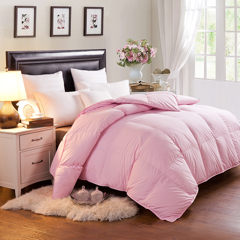 Cotton sanding down quilt shell Full 80 cotton single-layer down quilt semi-finished down quilt shell wholesale