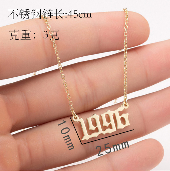 necklace stainless steel
