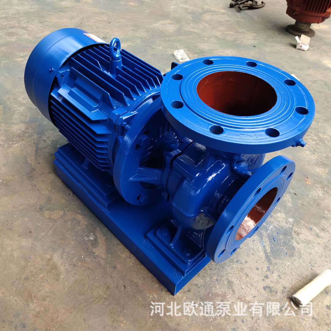 现货销售  ISW80-125 热水管道离心泵 5.5KW自吸泵