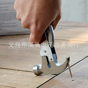 Outdoor claw hammer hardware tools for automobiles, car hammer, multi-functional escape hammer, life-saving hammer, free gifts