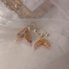 Brand trend earrings from pearl, Japanese and Korean, internet celebrity