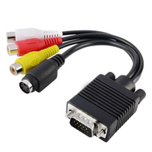 VGA+S端子线  RCA  SVGA