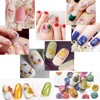 Set for manicure, hydrolate, nail stickers, Japanese fake nails, nail decoration, 12 colors, new collection