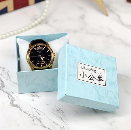 Manufacturer watch box gift jewelry box packaging box kraft paper fairy multi-color pink little male lifting bracelet box