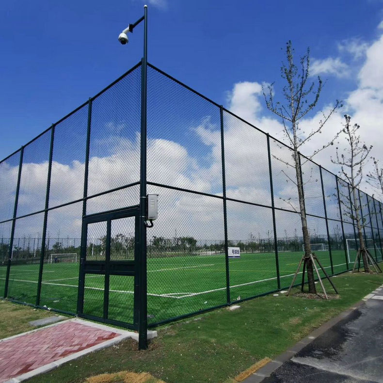 【球场护栏】厂家供应 体育场护栏网 学校操场护栏 勾花球场护栏