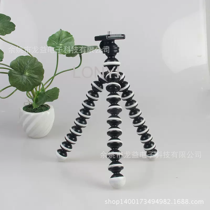 宁波厂家供应含小球云相机手机拍照支架 相机三脚架