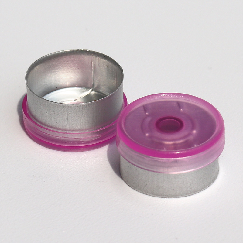 13 pink transparent aluminum plastic cover; aluminum plastic