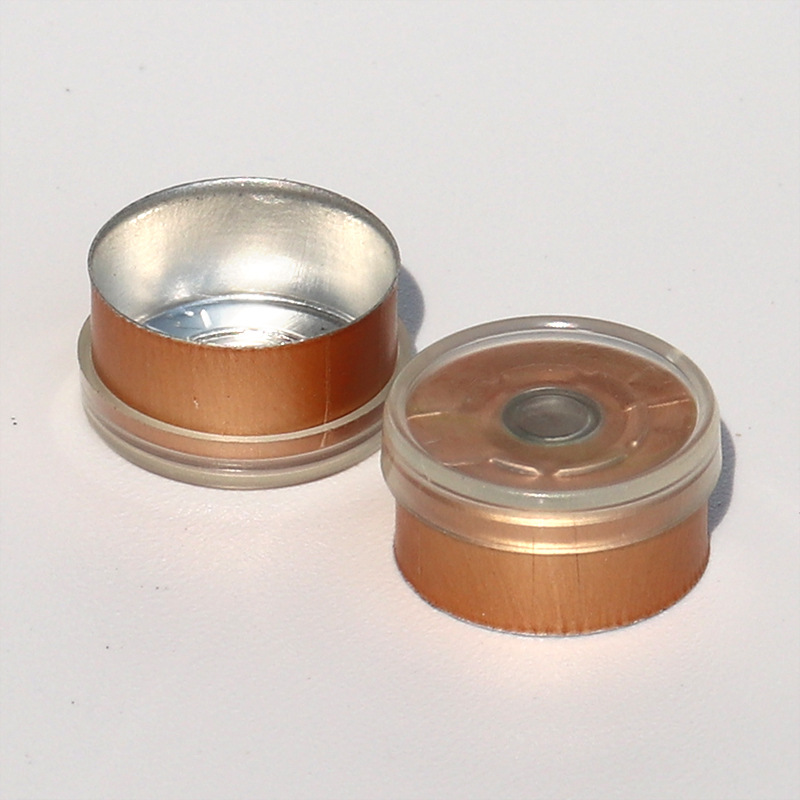 13 gold transparent aluminum plastic cover; aluminum plastic