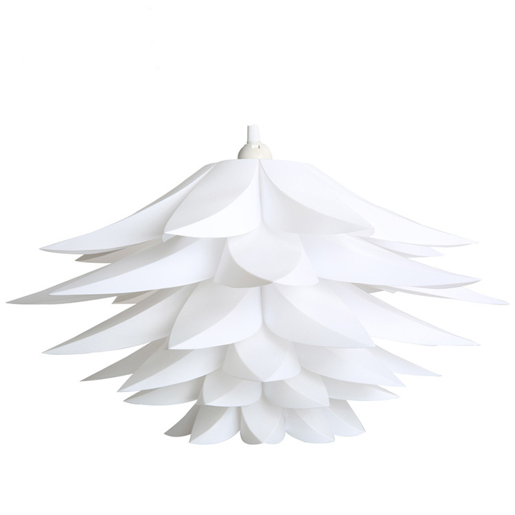 Iq Lampshade Pp Environmentally Friendly Plastic DIY Living Room Bedroom Kidsren's Room Lotus Soft Light Cover Lamp Acrylic Lampshade