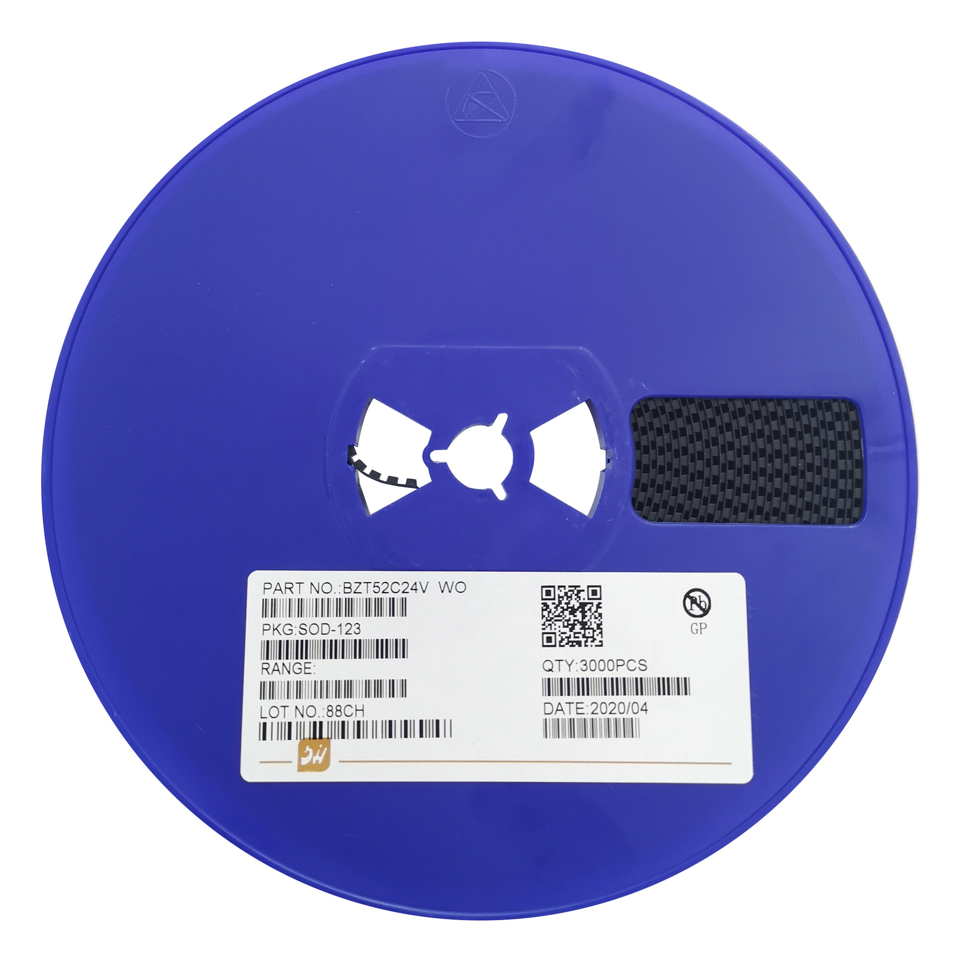 厂家供应贴片稳压二极管BZT52C24V 24V 丝印WO SOD-123一站式配单