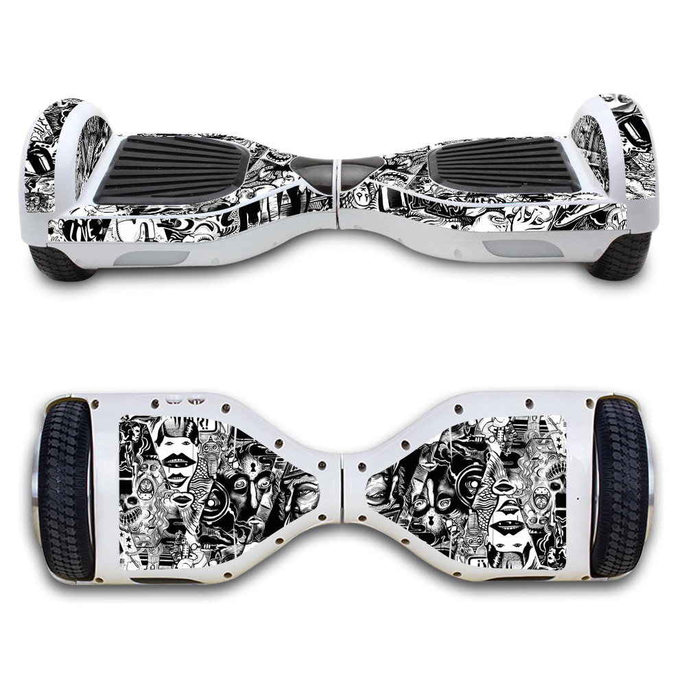 Enfriar Ermei impermeable anti-arañazos clásico equilibrio coche película fabricante swing coche colorido dibujos animados película protectora pegatina