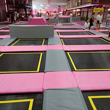 成人健身蹦床公园室内儿童乐园设备游乐场厂家淘气堡亲子互动