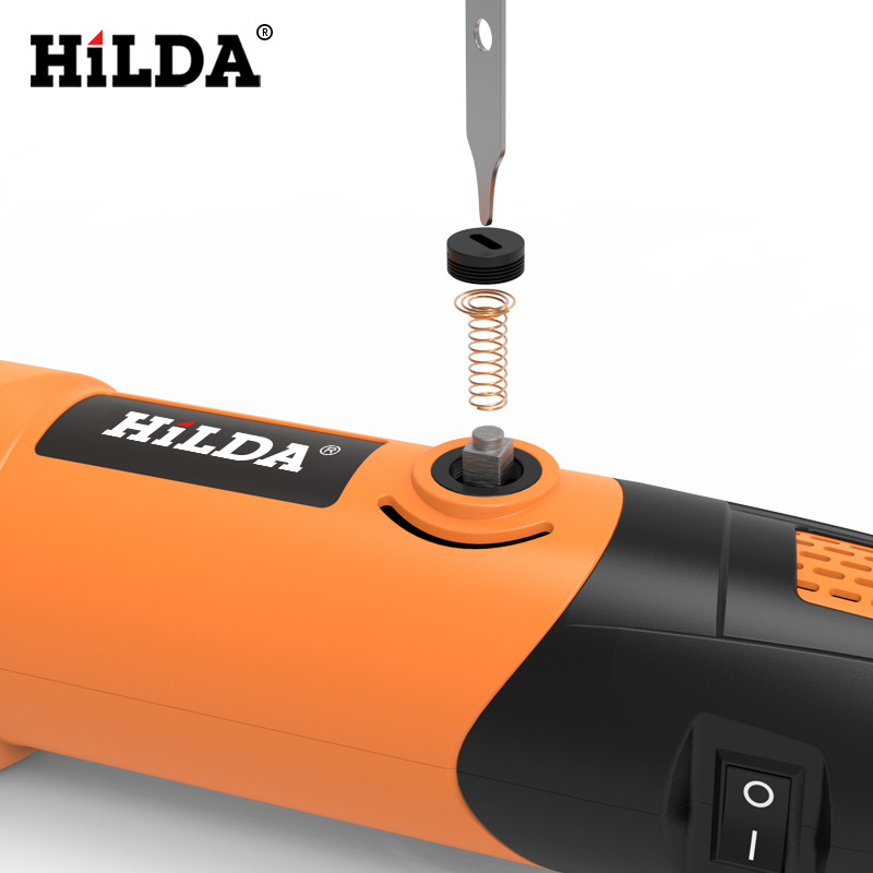 Fábrica directa Hilda molino eléctrico 400w molino eléctrico taladro eléctrico máquina de corte de molino eléctrico pluma de molino eléctrico conjunto de molino eléctrico