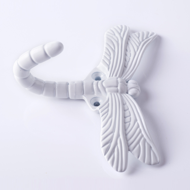 Dragonfly personalizado creativo gancho de ropa gancho de la pared colgando gancho detrás de la puerta gancho de pared