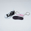 Small cloth footwear, keychain, sneakers, transport, realistic bag decoration, 7.5cm