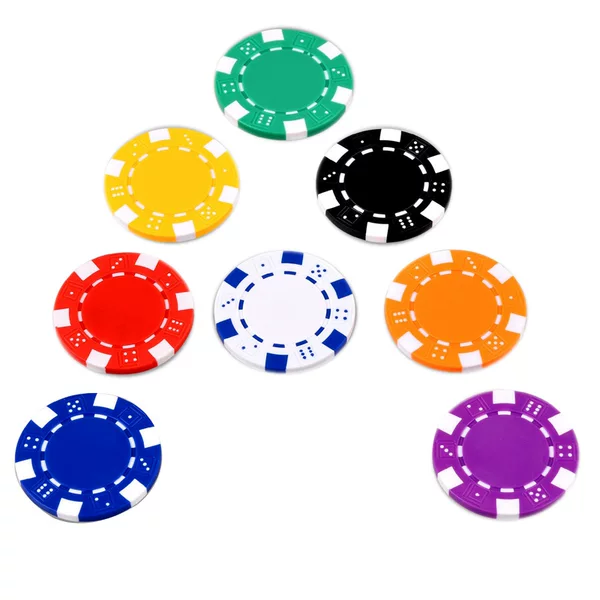 Chip Manufacturer Direct Sales of Ready-Stock Abs New Material Plastic Chip Cards for Playing Cards, Customized Logo Chip Cards