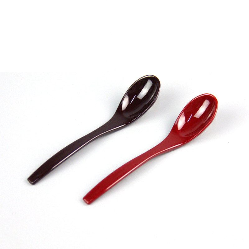 Japanese Style Coffee Stirring Spoon With Long Handle Plastic_voghion.com