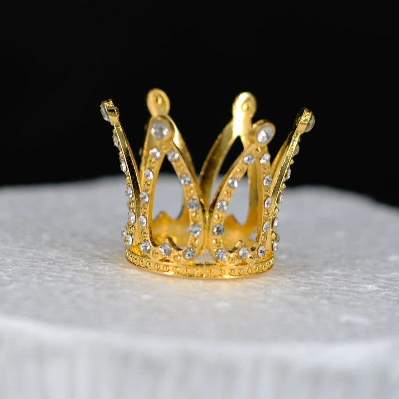 Small metal children's crown heart shaped, accessory, Birthday gift