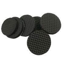 圆形eva胶垫黑色泡沫垫片自粘防滑eva脚垫制品网格纹eva模切成型