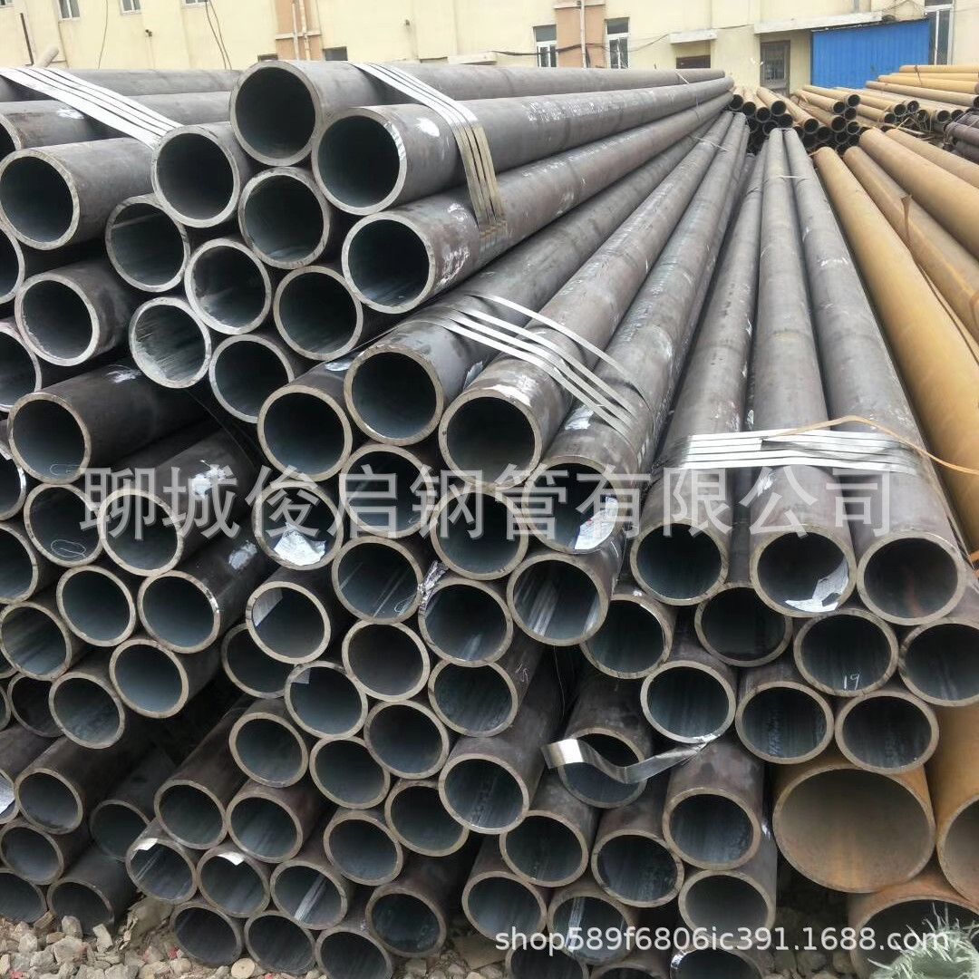 Q345B大口径无缝钢管Q345CQ345DQ345E低温管道无缝管16Mn网架钢管