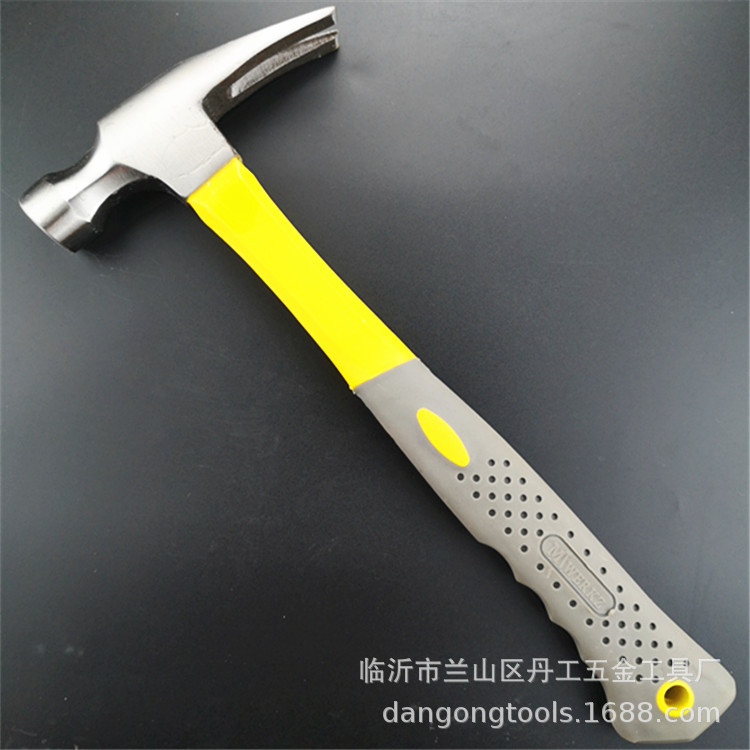 包塑柄 直角 羊角锤 防震羊角锤 多功能防滑手柄 建筑起钉锤