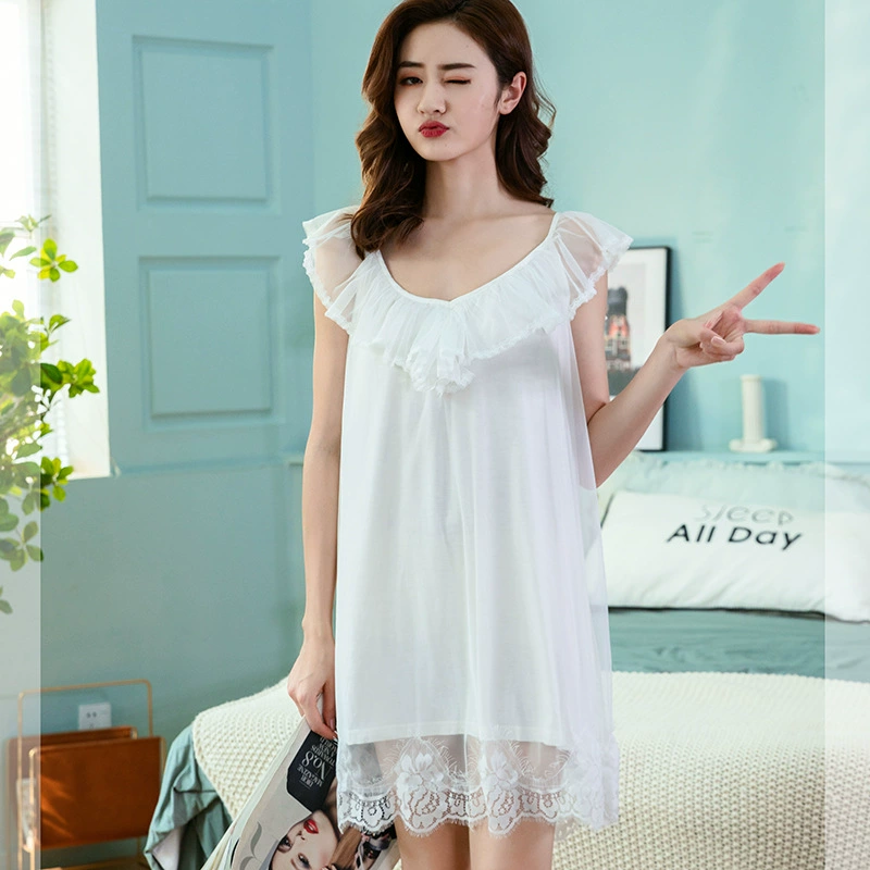 Летнее sexy slip dress для отдыха, пижама, v-образный вырез, плюс размер